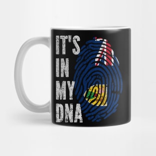 IT'S IN MY DNA Turks and Caicos Islands Flag Men Women Kids Mug